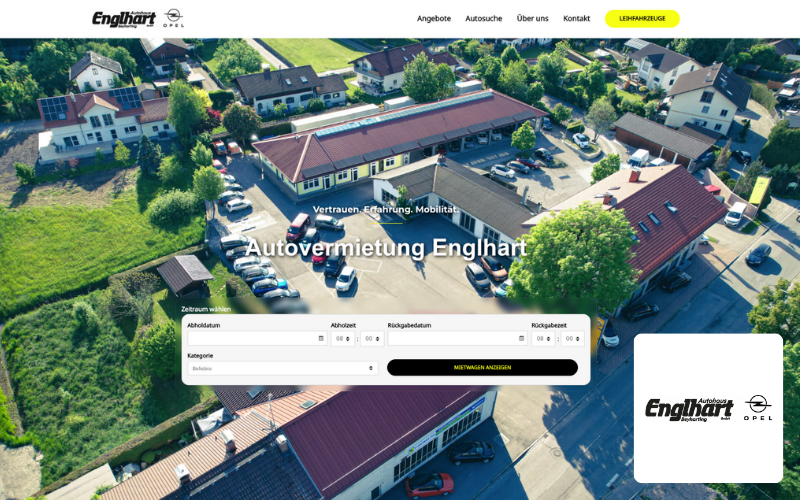 Referenzprojekt zur SEO-Beratung für eine Autovermietung mit optimierter Fahrzeugsuche und stärkerer lokaler Sichtbarkeit
